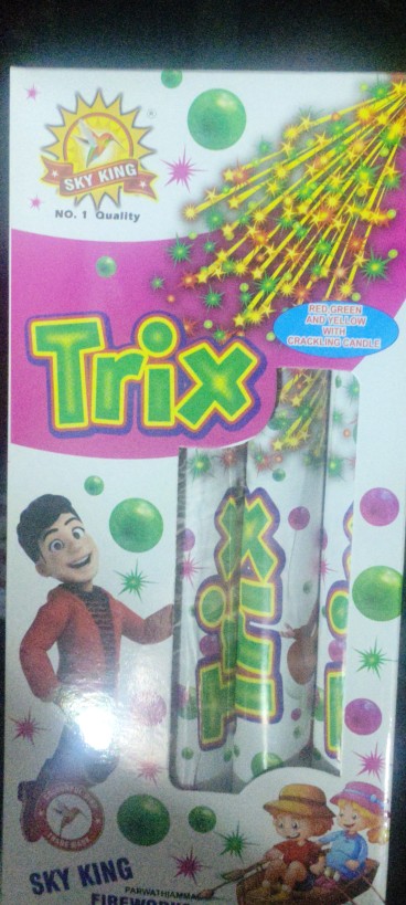 Trix ( 3 Pcs ) Red & green and yellow